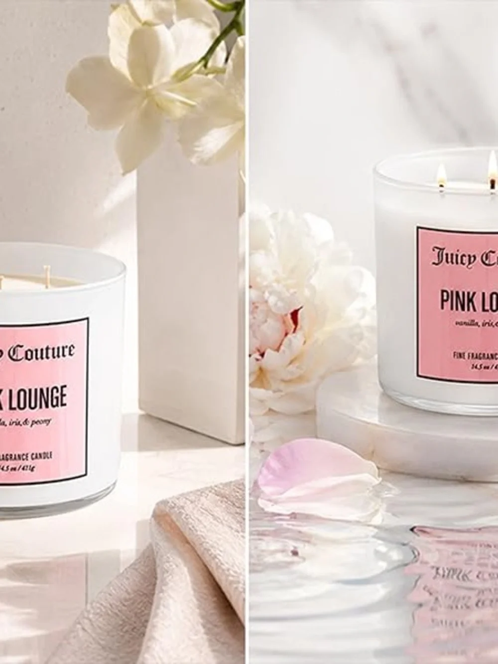 Juicy Couture Pink Lounge Scented Candle. Brand new.